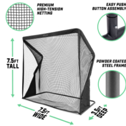 Amazon has the GoSports Elite Golf Practice Net on sale 10' - $296.41 7' - $265.59 I'm personally using the 7' net for almost a year now, and it performs just as good as the NetReturn V2. I've hit all clubs including my driver. Net shows no indication of wear. https://www.amazon.com/GoSports-E...B0B98NK4XQ